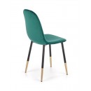 Стул HALMAR K379 темно-зеленый/черный